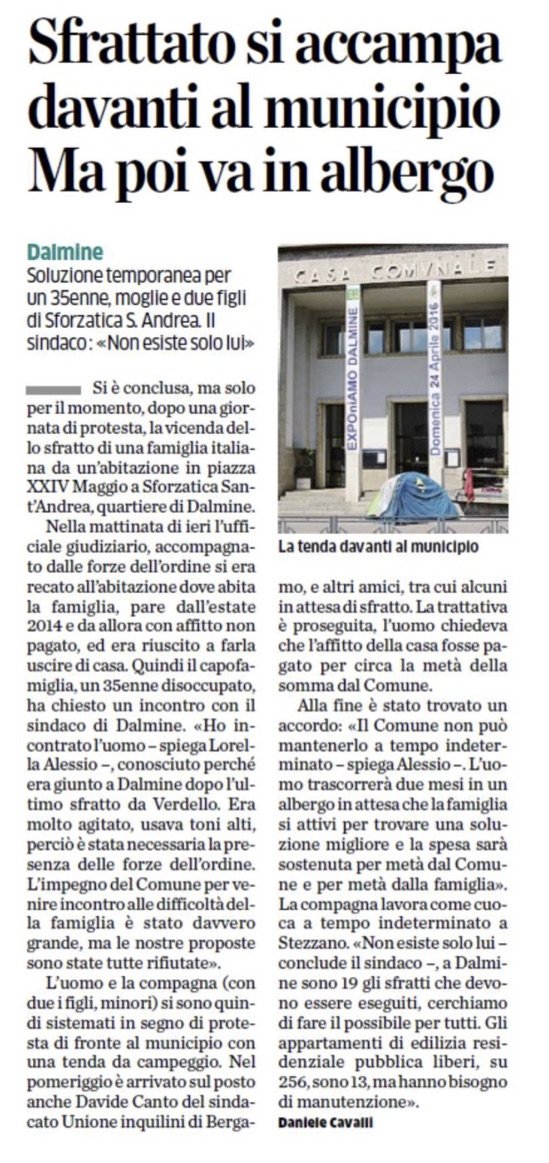 Punto 5: Lega e Forza Italia chiedono dettagli in merito alla trattativa con i cittadini sfrattati #opendalmine https://t.co/T76NHxvzBN